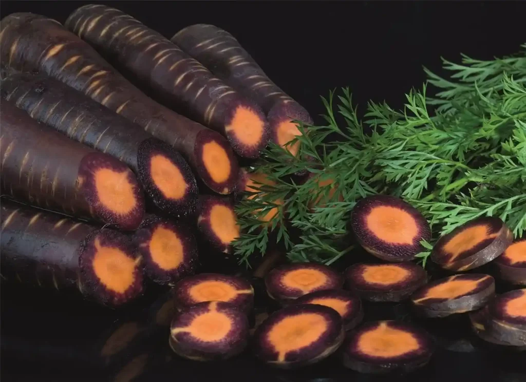 zanahorias de colores
